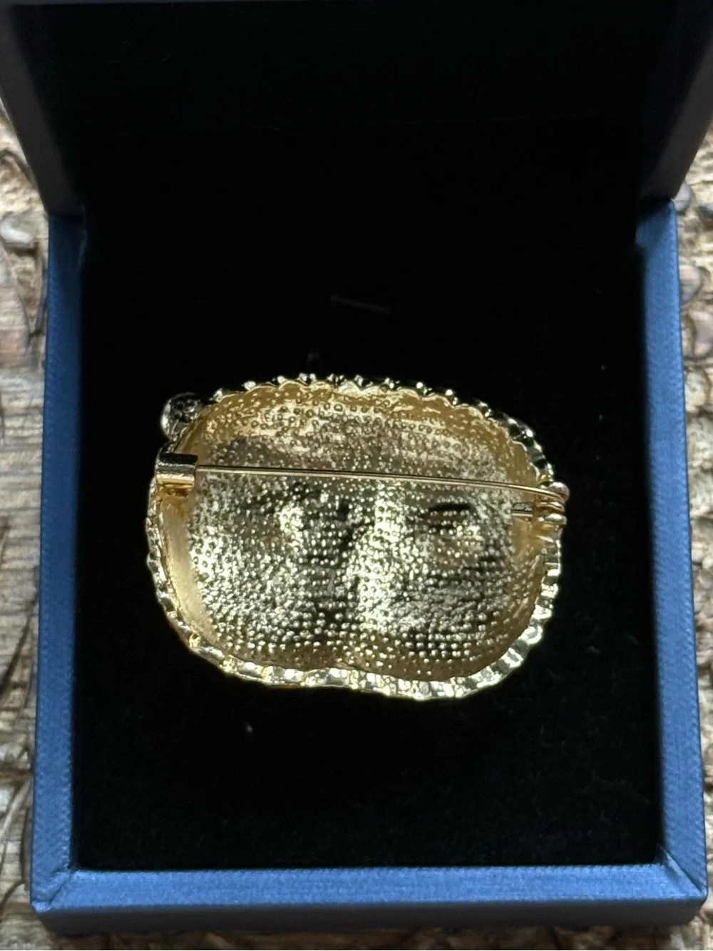 Elegant owl brooch